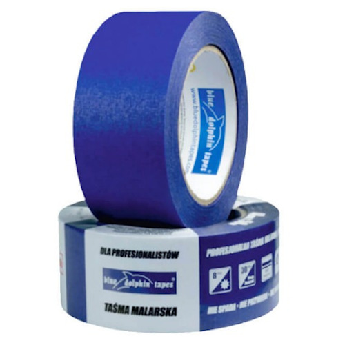25mm Blue Painter's Tape Blue Dolphin - 50m roll - Lacquer Finishing